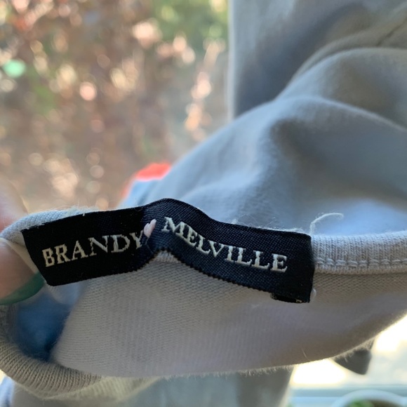 Brandy Melville light blue halter top - Picture 4 of 4